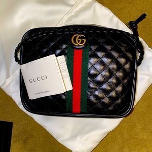 Gucci crossbody mini quilted ophidia